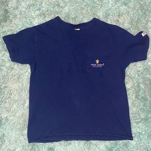 Simply Southern navy blue color shirt. the size youth medium.